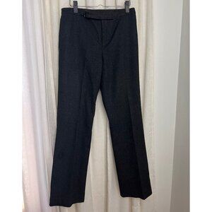 Ralph Lauren Grey Wool Straight Leg Dress Pants Womens Size 6